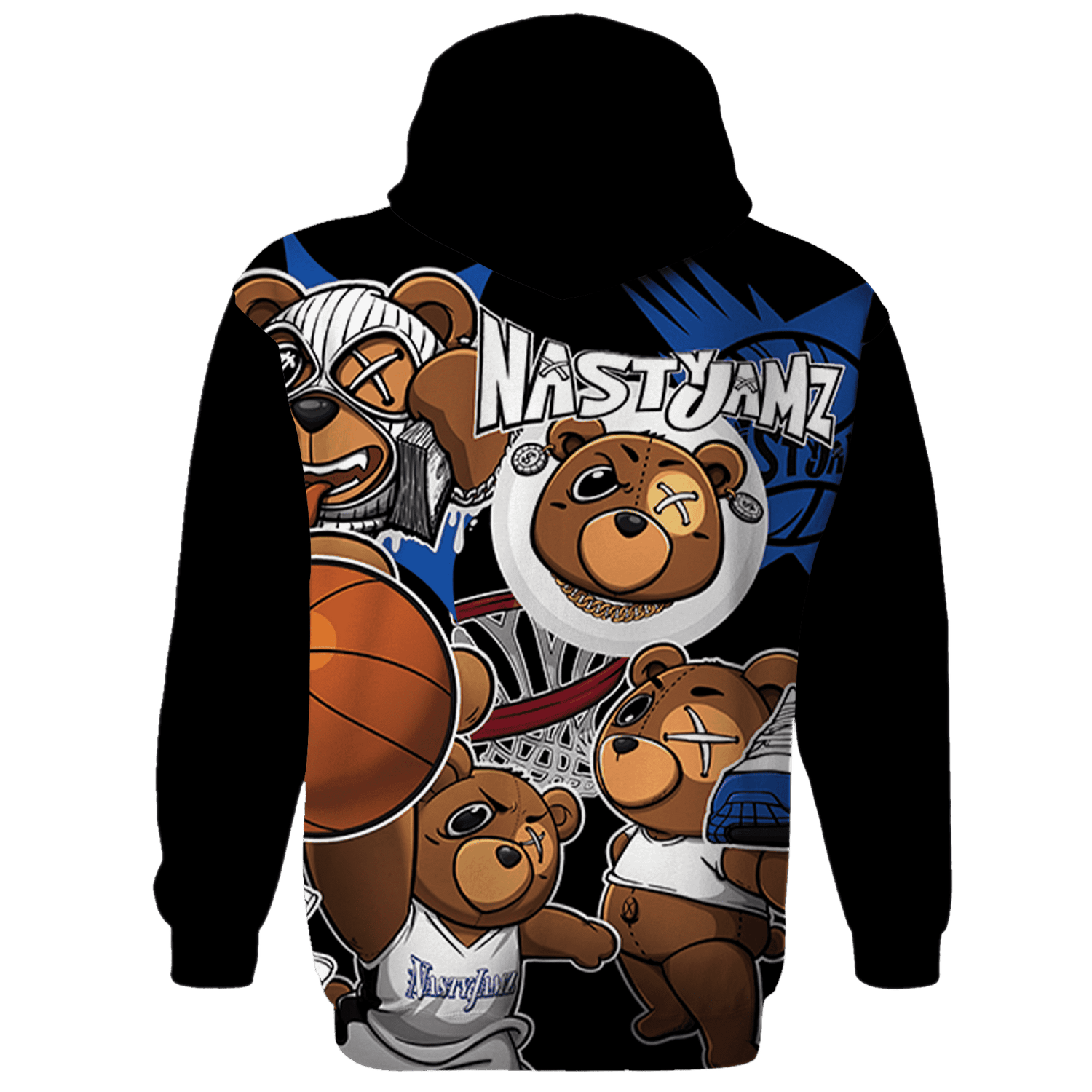 Air Max 1 86 Royal Hoodie Match BER Wallpapers 3D All-Over Print - NastyJamz
