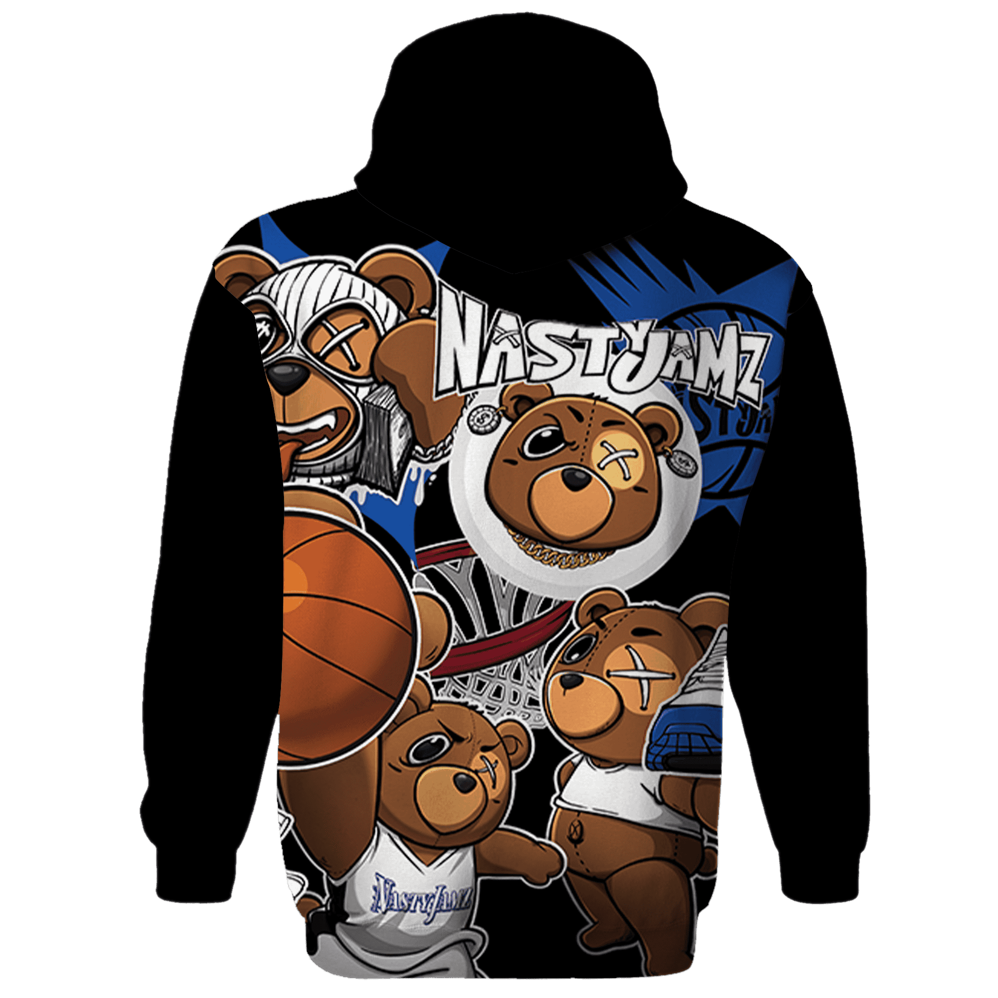 Air Max 1 86 Royal Hoodie Match BER Wallpapers 3D All-Over Print - NastyJamz
