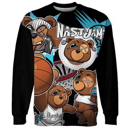 Dunk Low Dolphins Sweatshirt Match BER Wallpapers 3D All-Over Print - NastyJamz