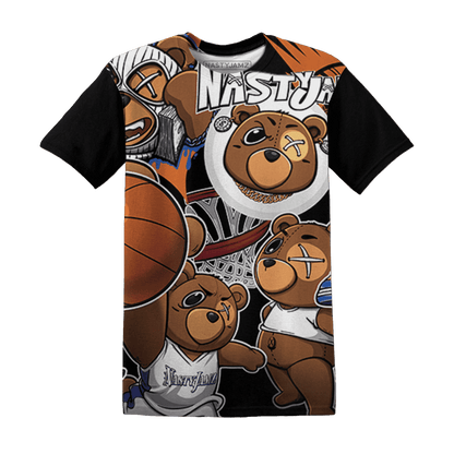 Dunk Low Knicks T Shirt Match BER Wallpapers 3D All-Over Print - NastyJamz