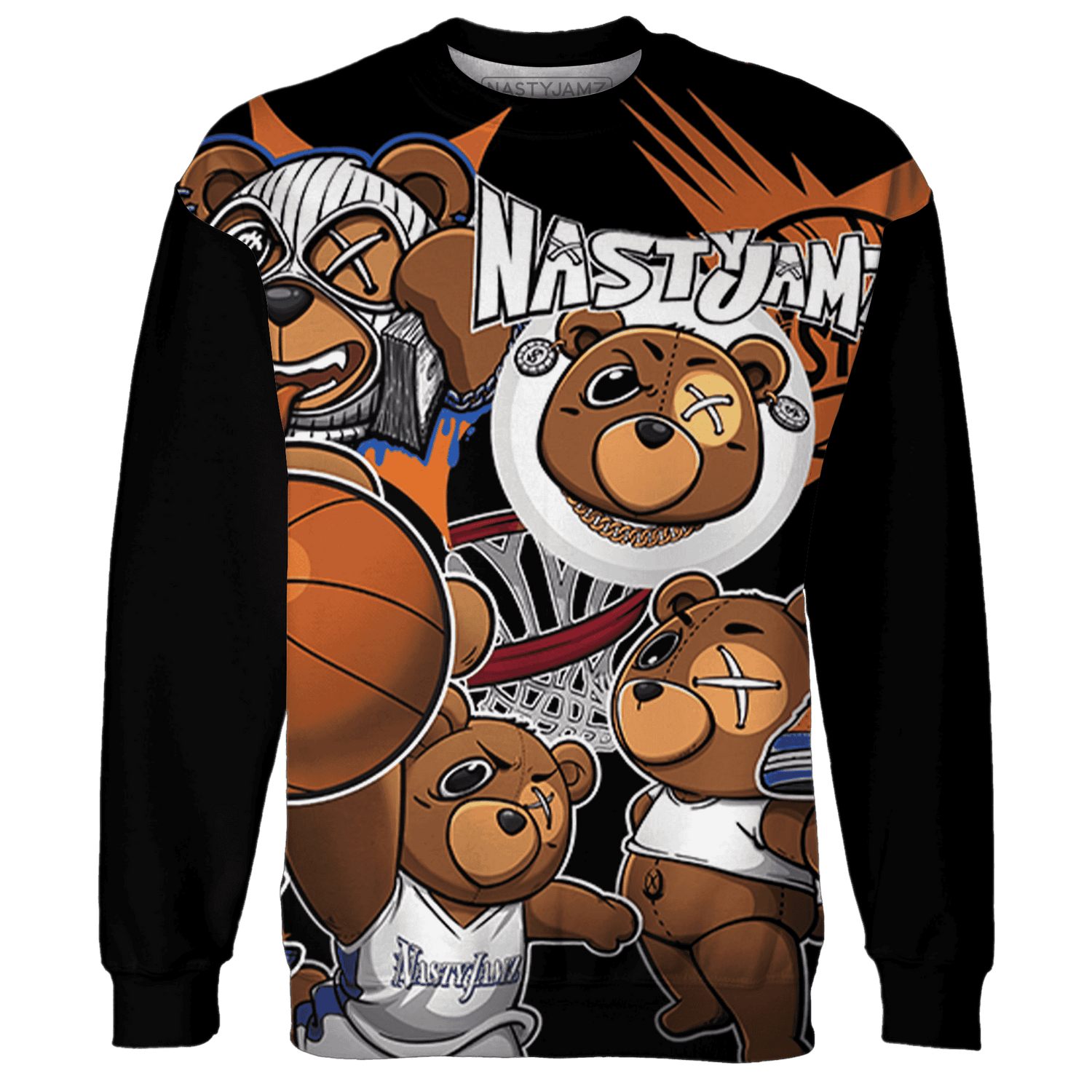 Dunk Low Knicks Sweatshirt Match BER Wallpapers 3D All-Over Print - NastyJamz