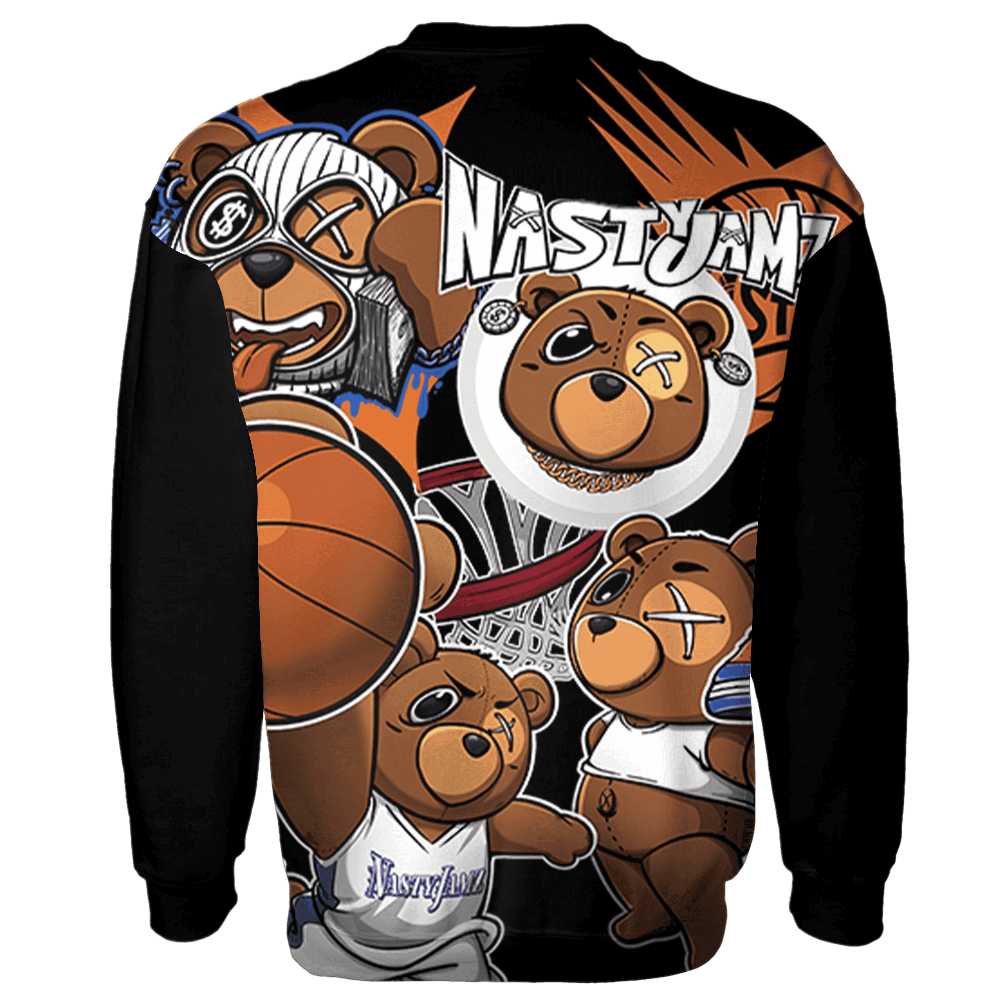 Dunk Low Knicks Sweatshirt Match BER Wallpapers 3D All-Over Print - NastyJamz