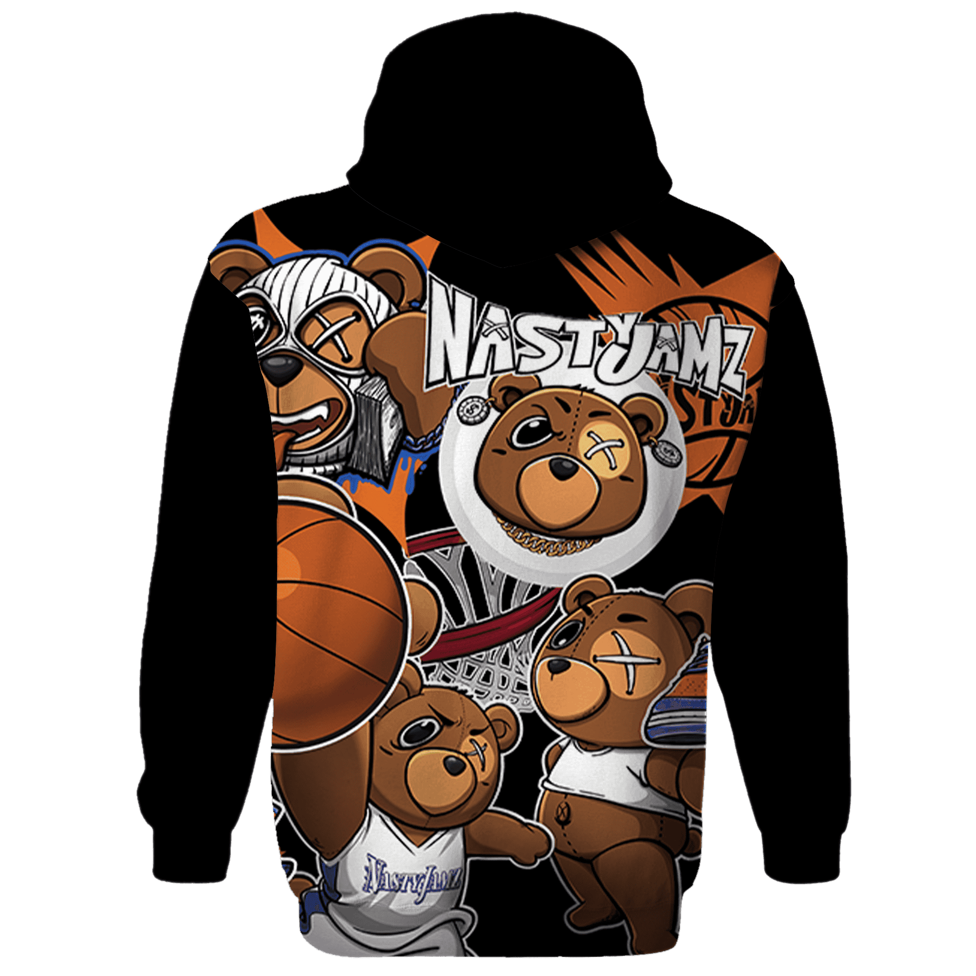 Dunk Low Knicks Hoodie Match BER Wallpapers 3D All-Over Print - NastyJamz