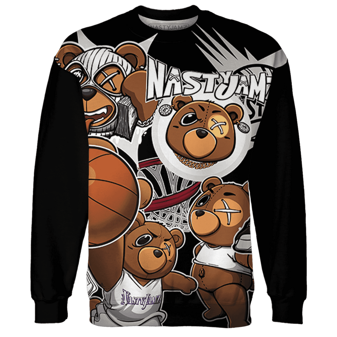 Gratitude 11s Sweatshirt Match BER Wallpapers 3D All-Over Print - NastyJamz