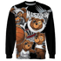 Blue Grey 13s Sweatshirt Match BER Wallpapers 3D All-Over Print - NastyJamz