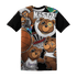 Mid GS Six Championships 1s T Shirt Match BER Wallpapers 3D All-Over Print - NastyJamz