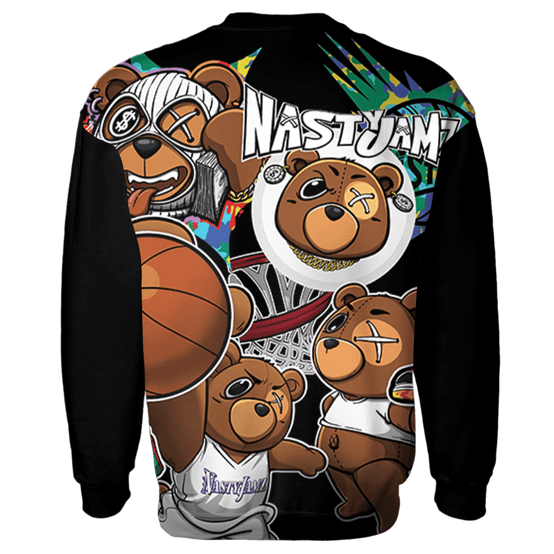 Mid GS Six Championships 1s Sweatshirt Match BER Wallpapers 3D All-Over Print - NastyJamz