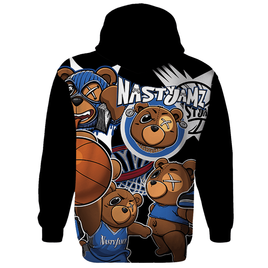 Royal Reimagined 1s Hoodie Match BER Wallpapers 3D All-Over Print - NastyJamz