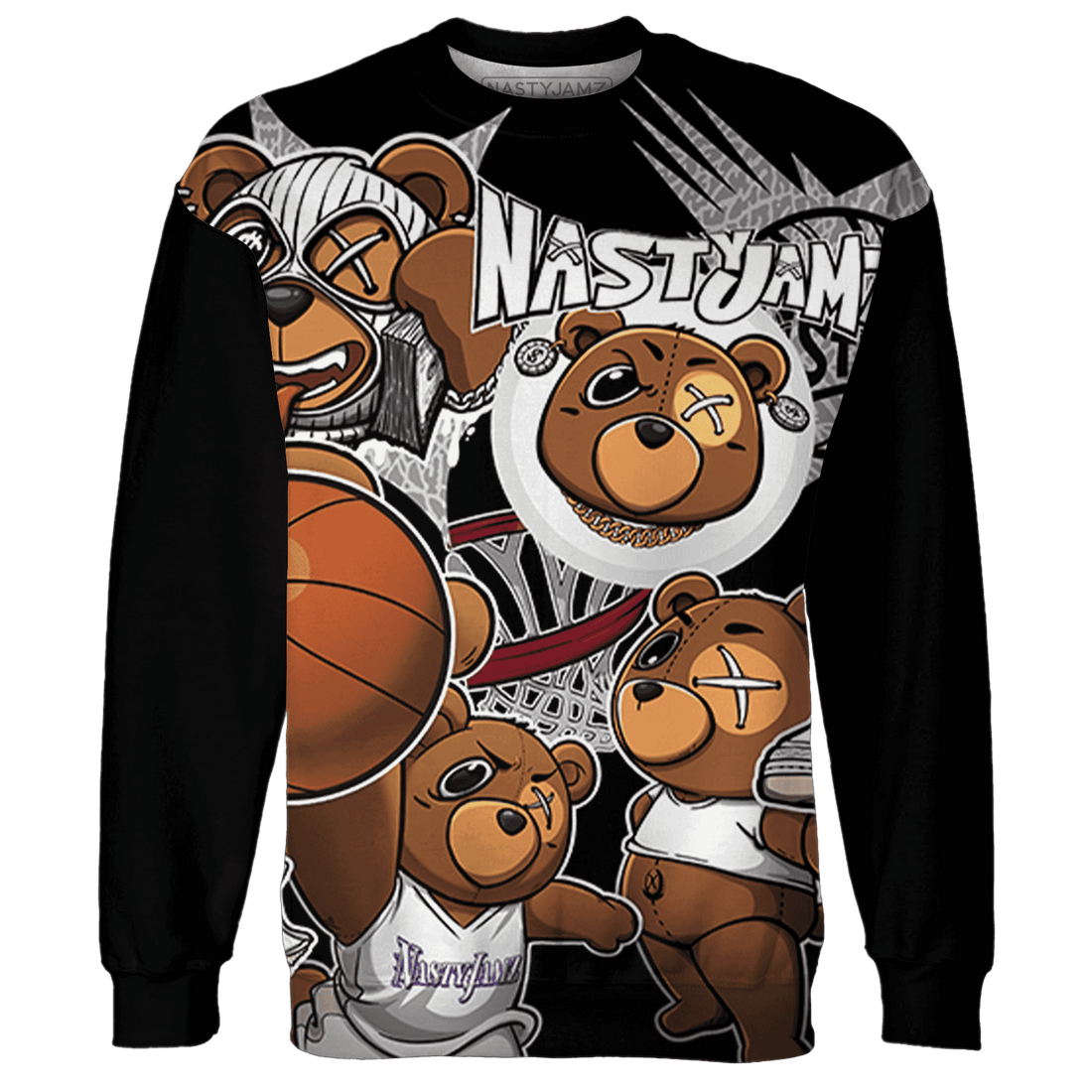 Craft Ivory 3s Sweatshirt Match BER Wallpapers 3D All-Over Print - NastyJamz