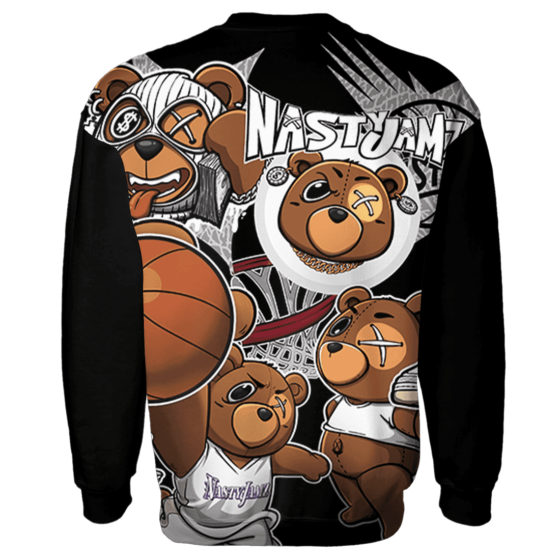 Craft Ivory 3s Sweatshirt Match BER Wallpapers 3D All-Over Print - NastyJamz