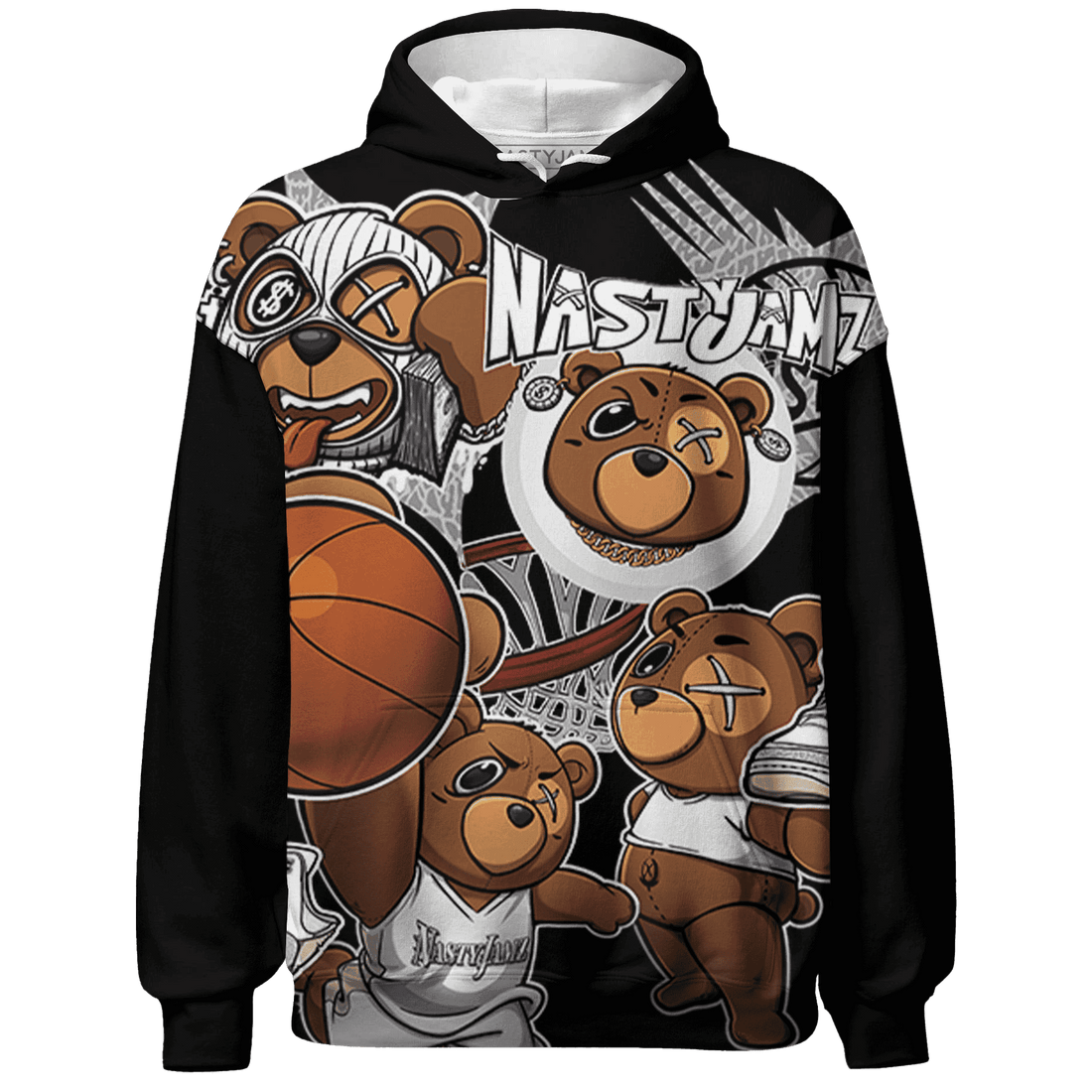 Craft Ivory 3s Hoodie Match BER Wallpapers 3D All-Over Print - NastyJamz