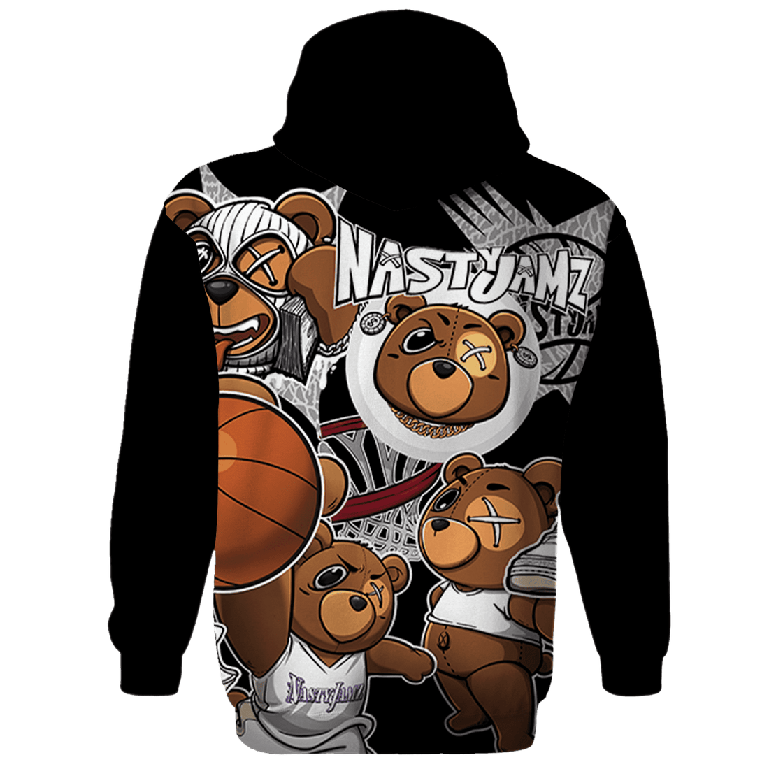 Craft Ivory 3s Hoodie Match BER Wallpapers 3D All-Over Print - NastyJamz
