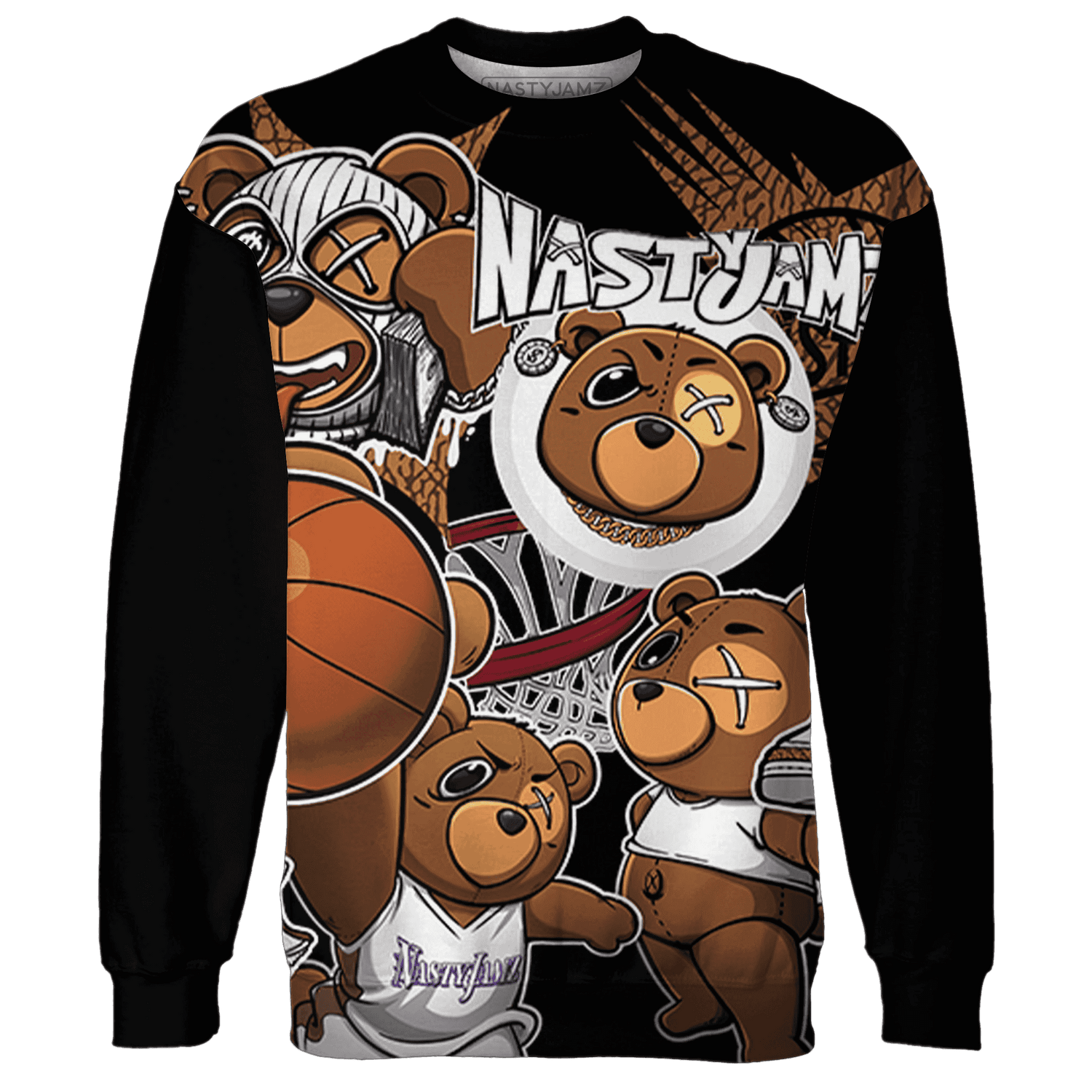 Palomino 3s Sweatshirt Match BER Wallpapers 3D All-Over Print - NastyJamz