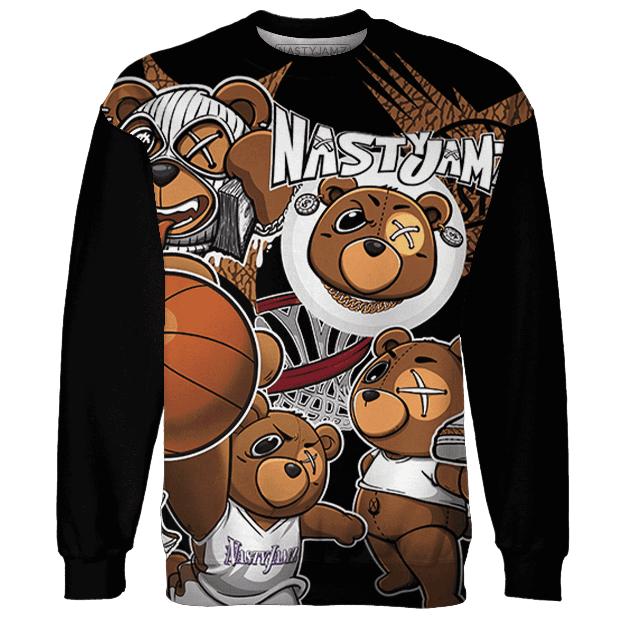 Palomino 3s Sweatshirt Match BER Wallpapers 3D All-Over Print - NastyJamz