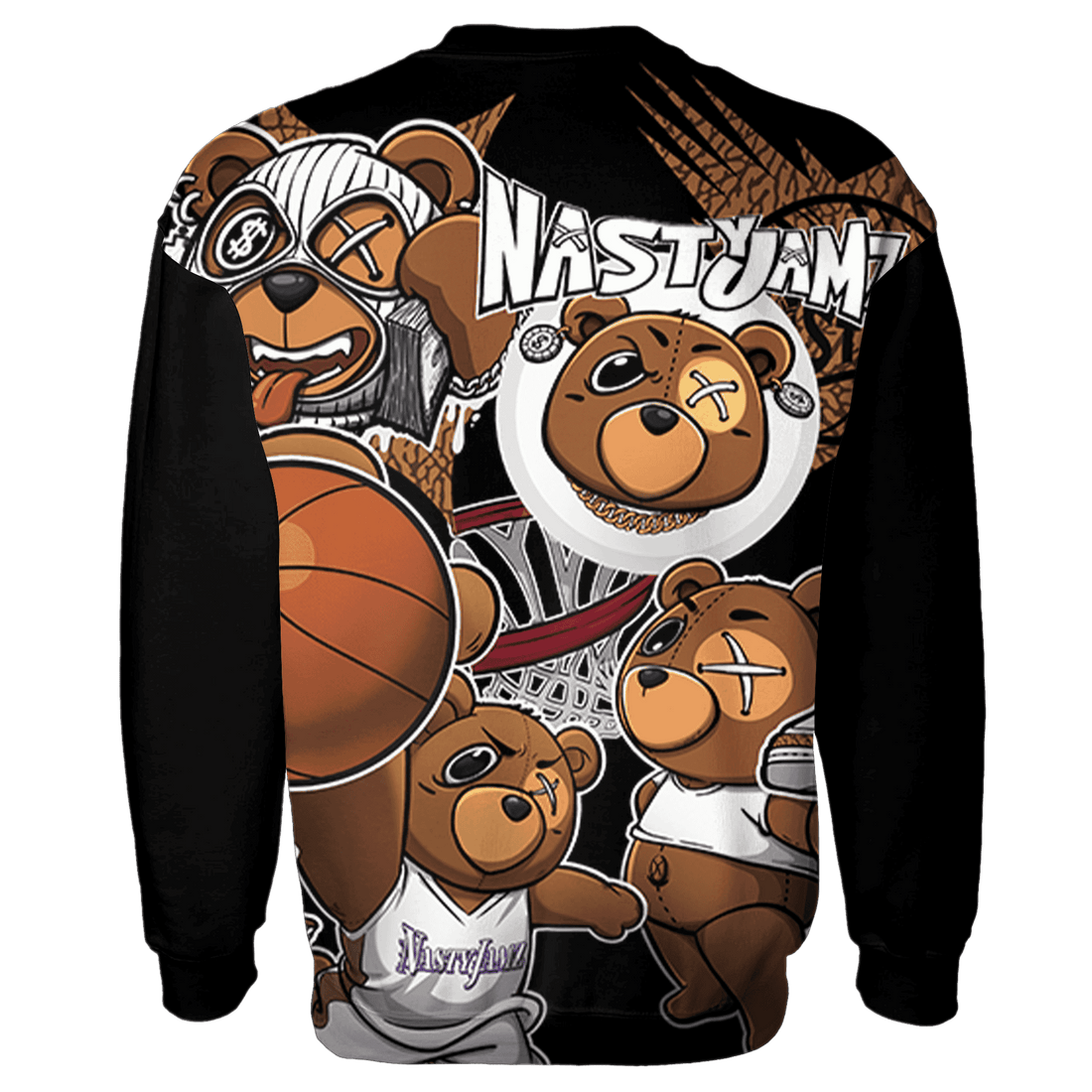 Palomino 3s Sweatshirt Match BER Wallpapers 3D All-Over Print - NastyJamz