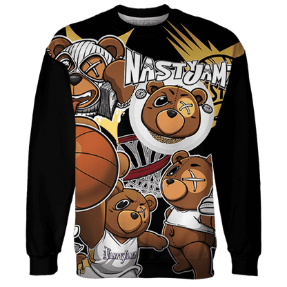 Sail 4s Sweatshirt Match BER Wallpapers 3D All-Over Print - NastyJamz