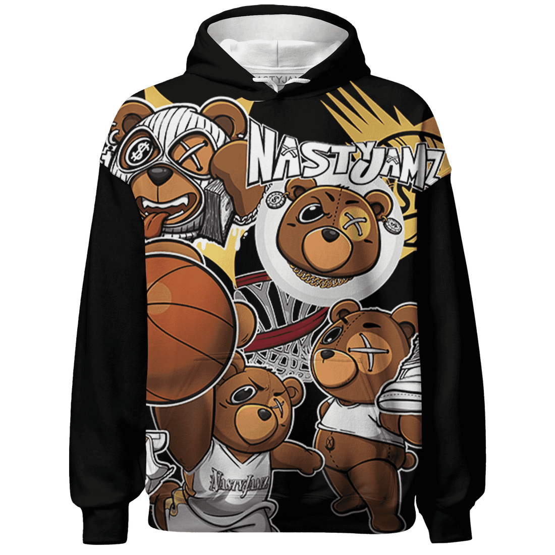 Sail 4s Hoodie Match BER Wallpapers 3D All-Over Print - NastyJamz