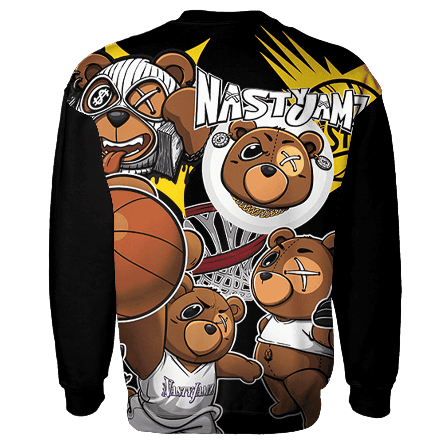 Thunder 4s Sweatshirt Match BER Wallpapers 3D All-Over Print - NastyJamz