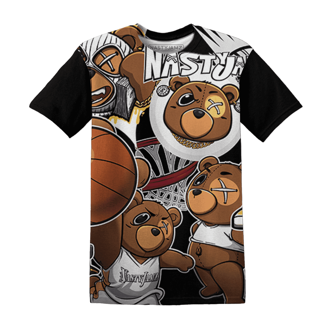 Yellow Ochre 6s T Shirt Match BER Wallpapers 3D All-Over Print - NastyJamz