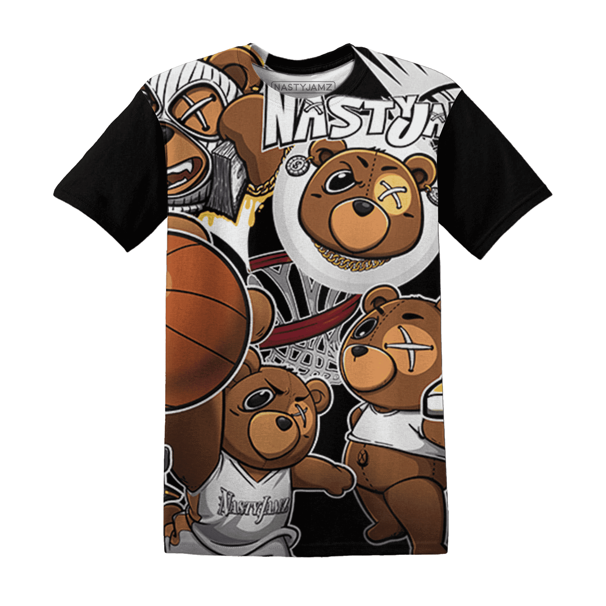 Yellow Ochre 6s T Shirt Match BER Wallpapers 3D All-Over Print - NastyJamz