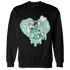 High OG Green Glow 1s Sweatshirt Match BER Winter - NastyJamz