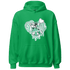 High OG Green Glow 1s Hoodie Match BER Winter - NastyJamz