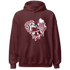 High White Team Red 1s Hoodie Match BER Winter - NastyJamz