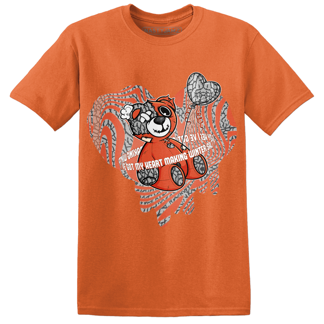 Georgia Peach 3s T Shirt Match BER Winter - NastyJamz