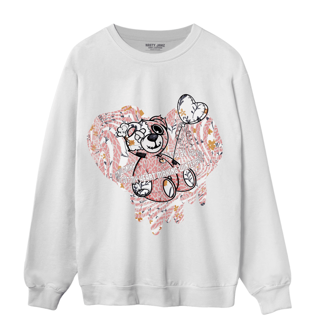 Red Stardust 3s Sweatshirt Match BER Winter - NastyJamz