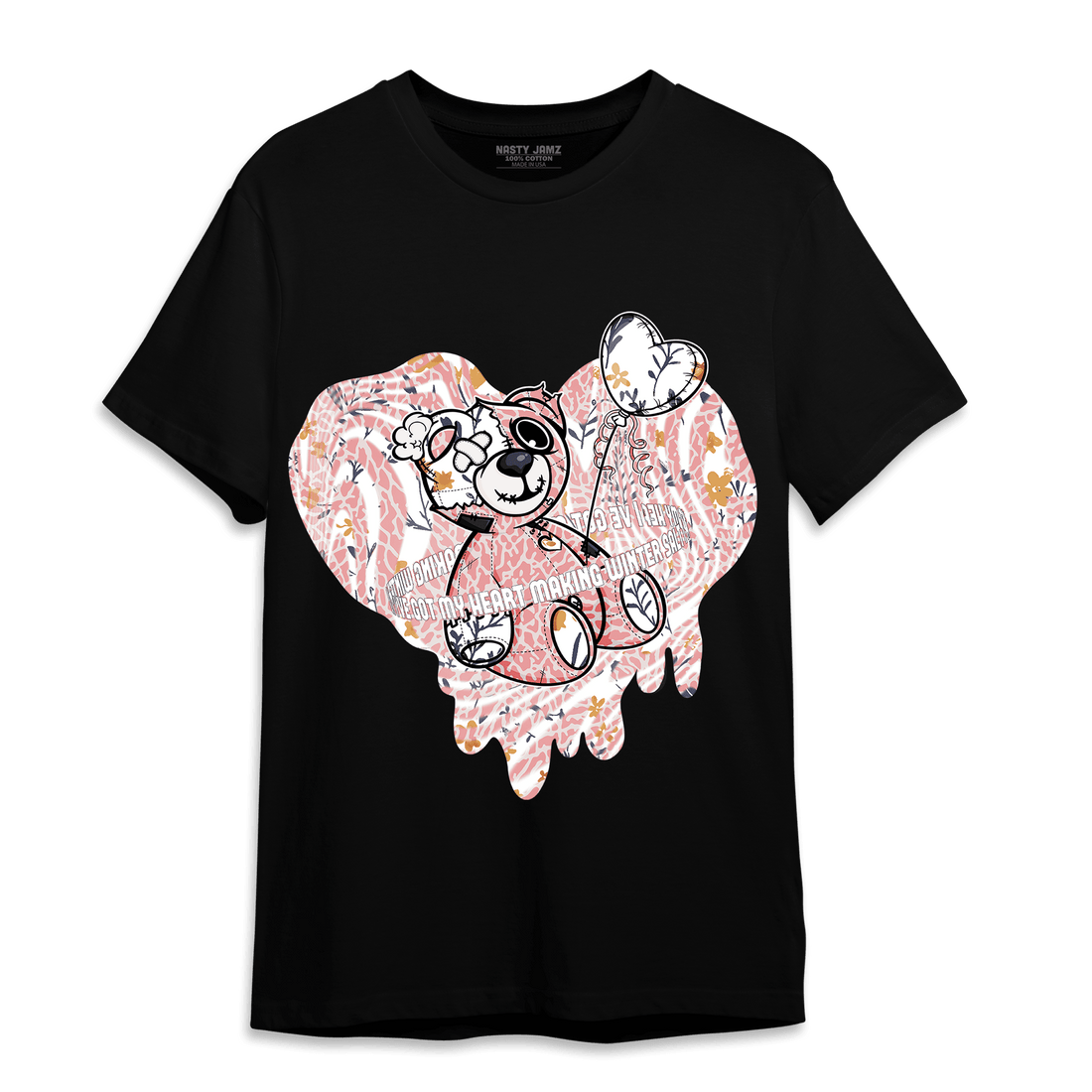 Red Stardust 3s T Shirt Match BER Winter - NastyJamz