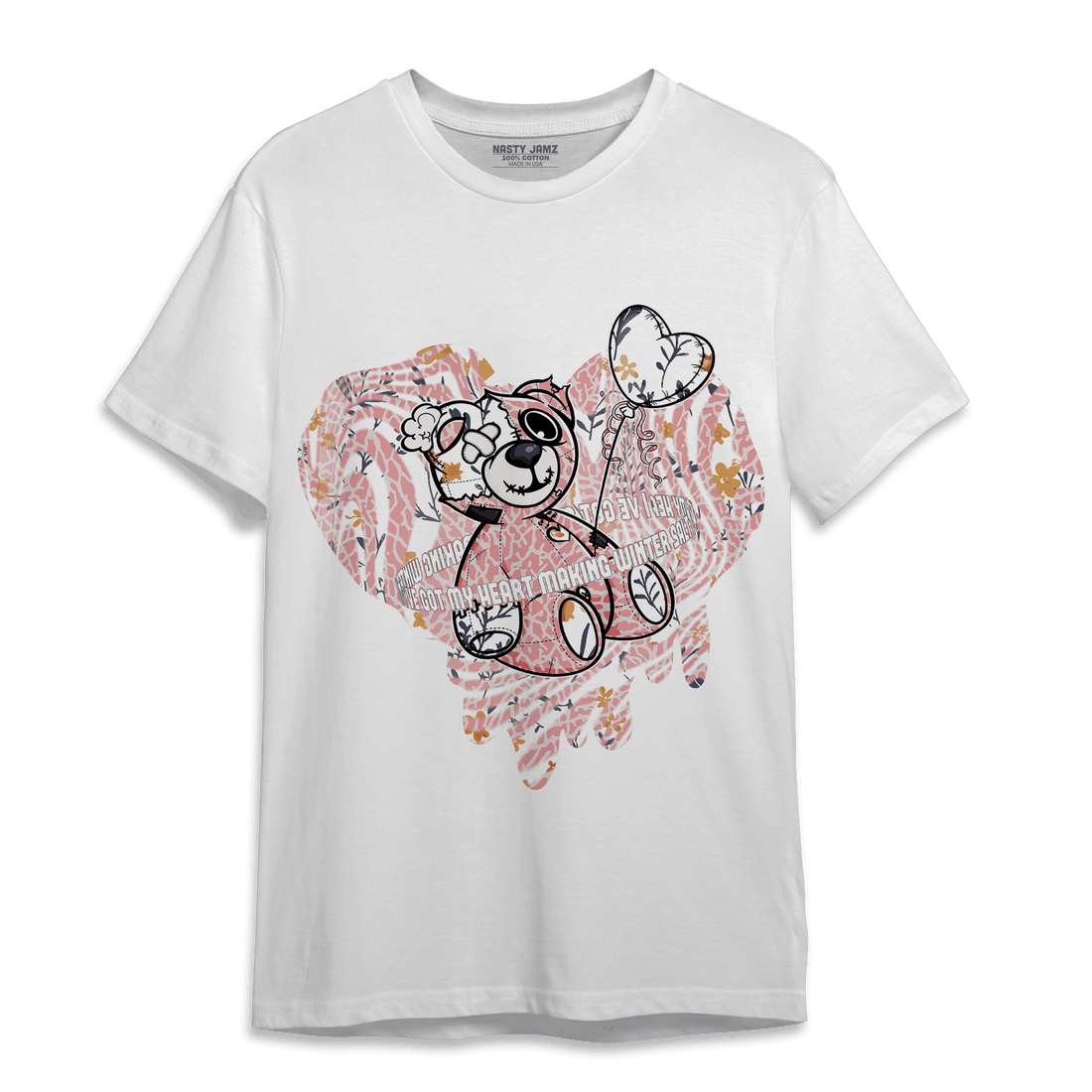 Red Stardust 3s T Shirt Match BER Winter - NastyJamz