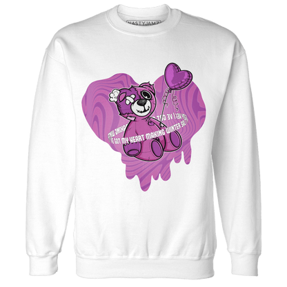 GS Hyper Violet 4s Sweatshirt Match BER Winter - NastyJamz