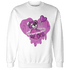 GS Hyper Violet 4s Sweatshirt Match BER Winter - NastyJamz