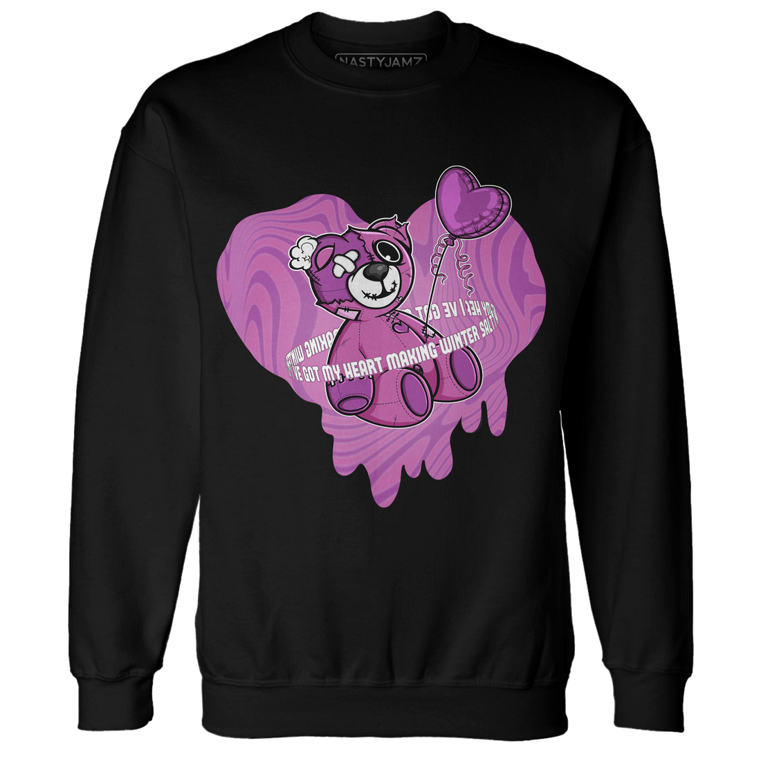GS Hyper Violet 4s Sweatshirt Match BER Winter - NastyJamz