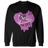 GS Hyper Violet 4s Sweatshirt Match BER Winter - NastyJamz