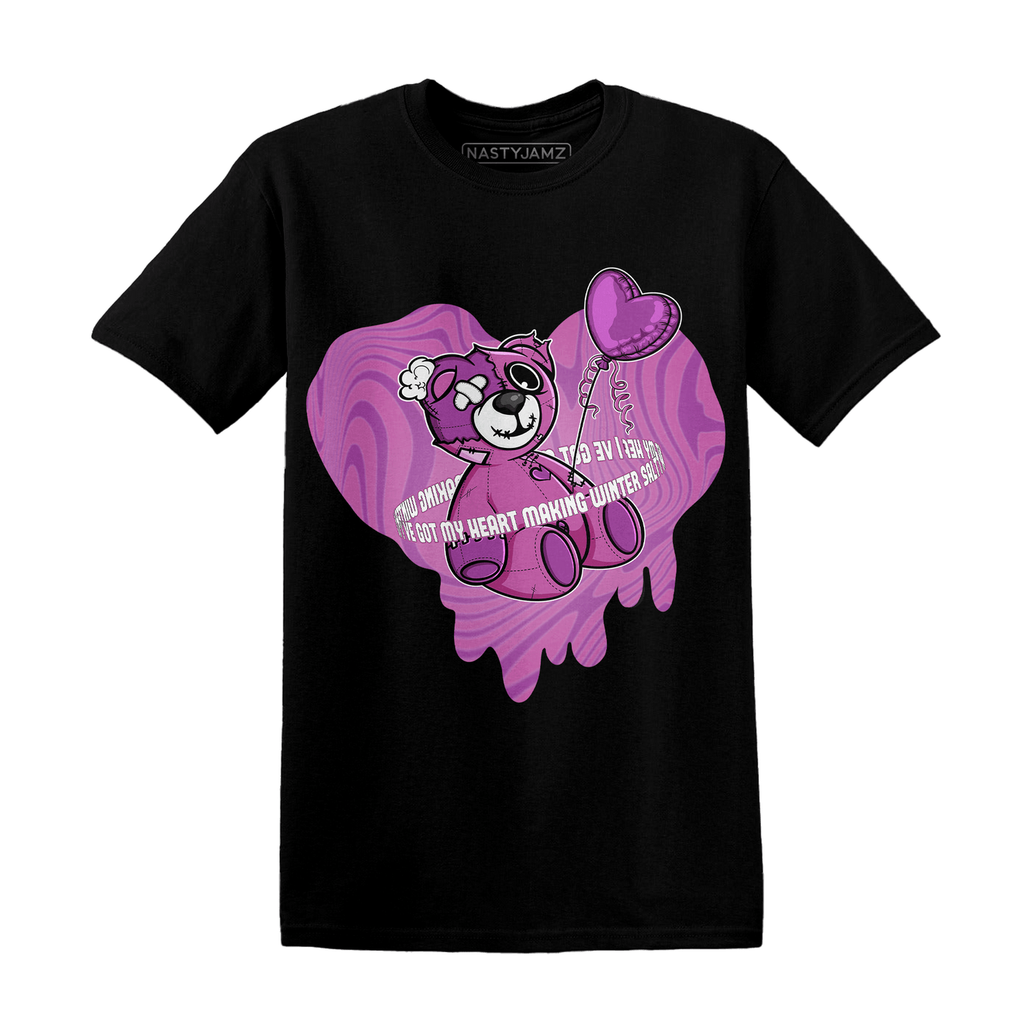 GS Hyper Violet 4s T Shirt Match BER Winter - NastyJamz