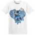 Industrial Blue 4s T Shirt Match BER Winter - NastyJamz