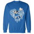 Industrial Blue 4s Sweatshirt Match BER Winter - NastyJamz