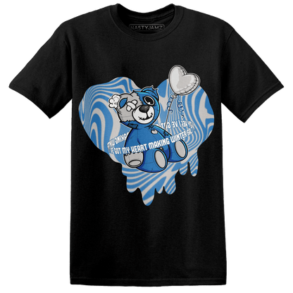 Industrial Blue 4s T Shirt Match BER Winter - NastyJamz