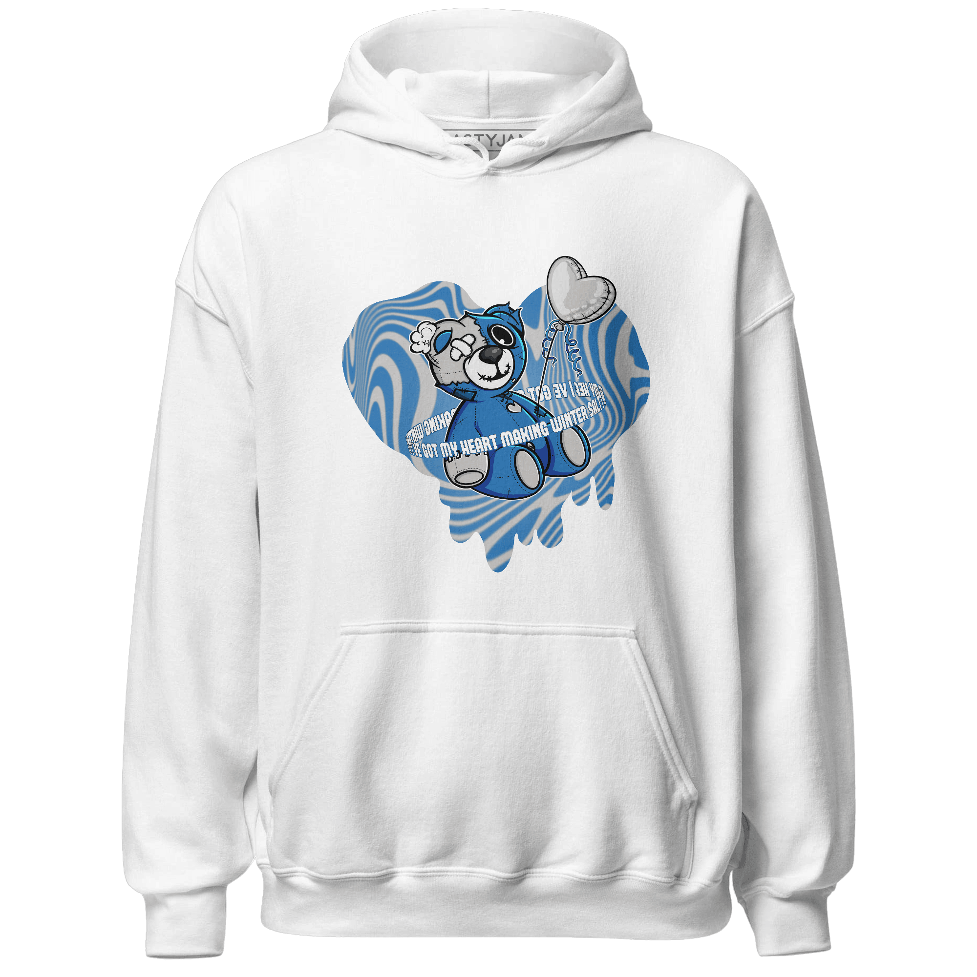 Industrial Blue 4s Hoodie Match BER Winter - NastyJamz