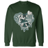 Oxidized Green 4s Sweatshirt Match BER Winter - NastyJamz