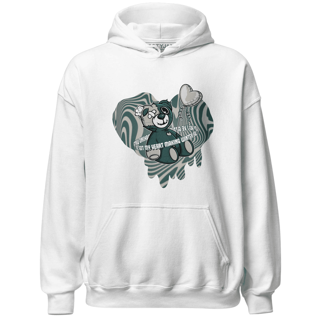 Oxidized Green 4s Hoodie Match BER Winter - NastyJamz