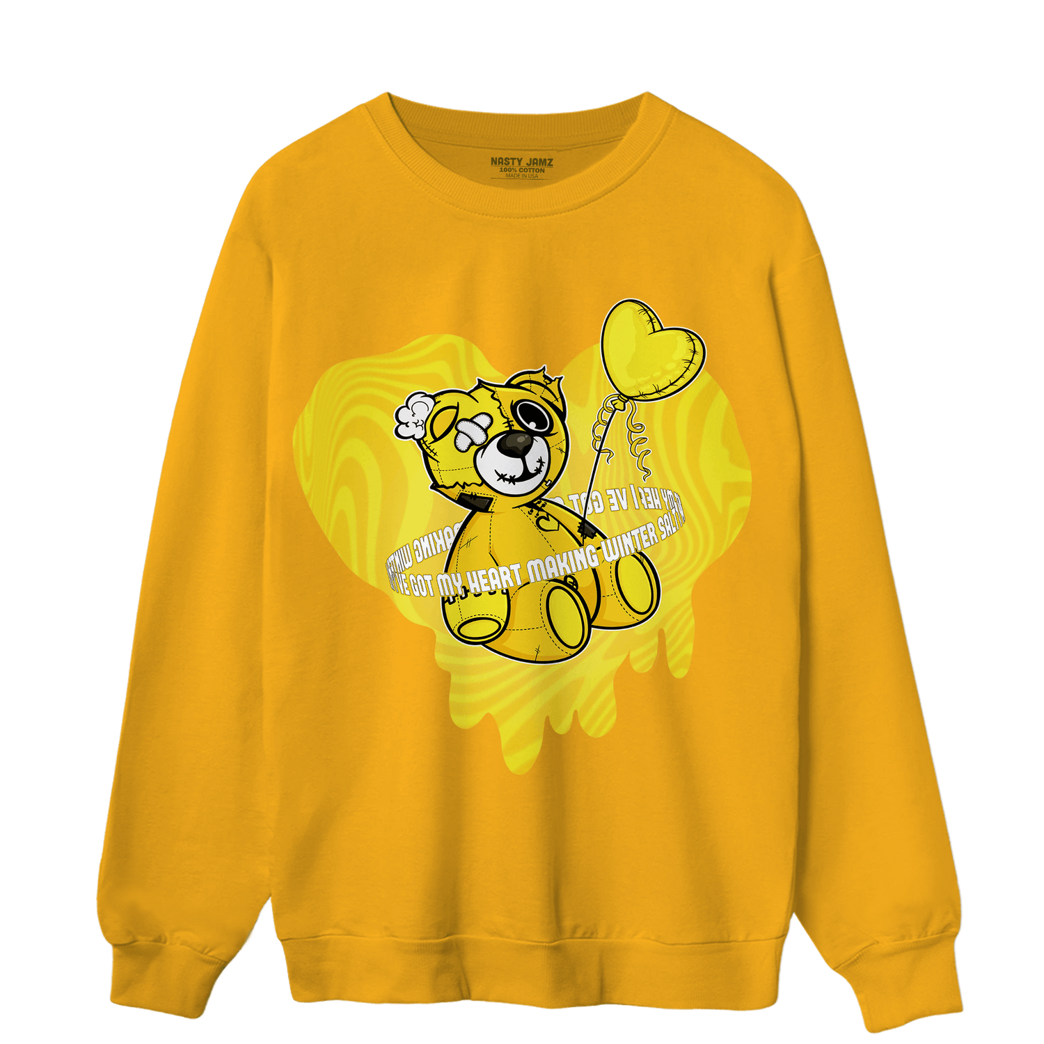 Vivid Sulfur 4s Sweatshirt Match BER Winter - NastyJamz
