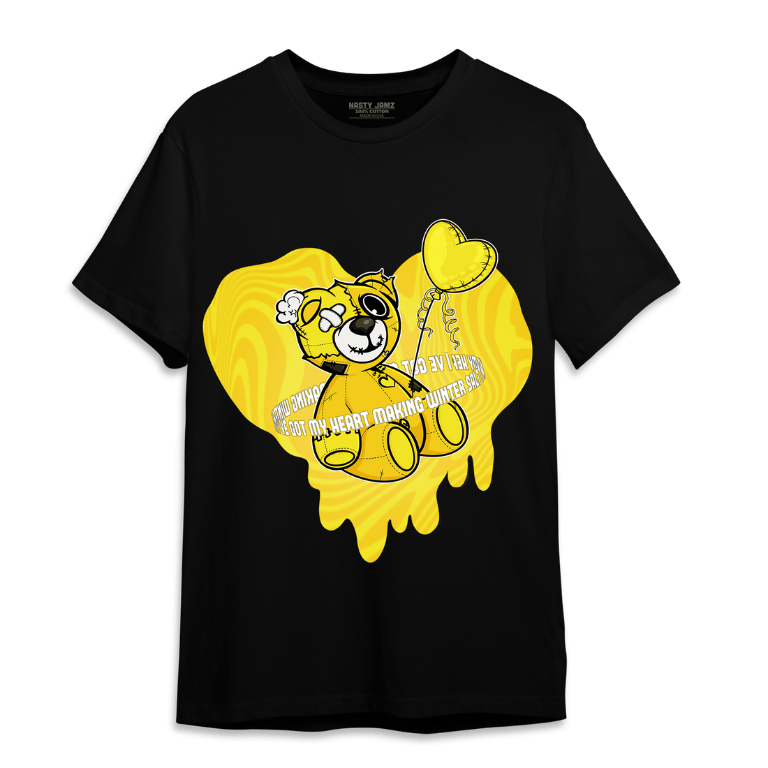 Vivid Sulfur 4s T Shirt Match BER Winter - NastyJamz