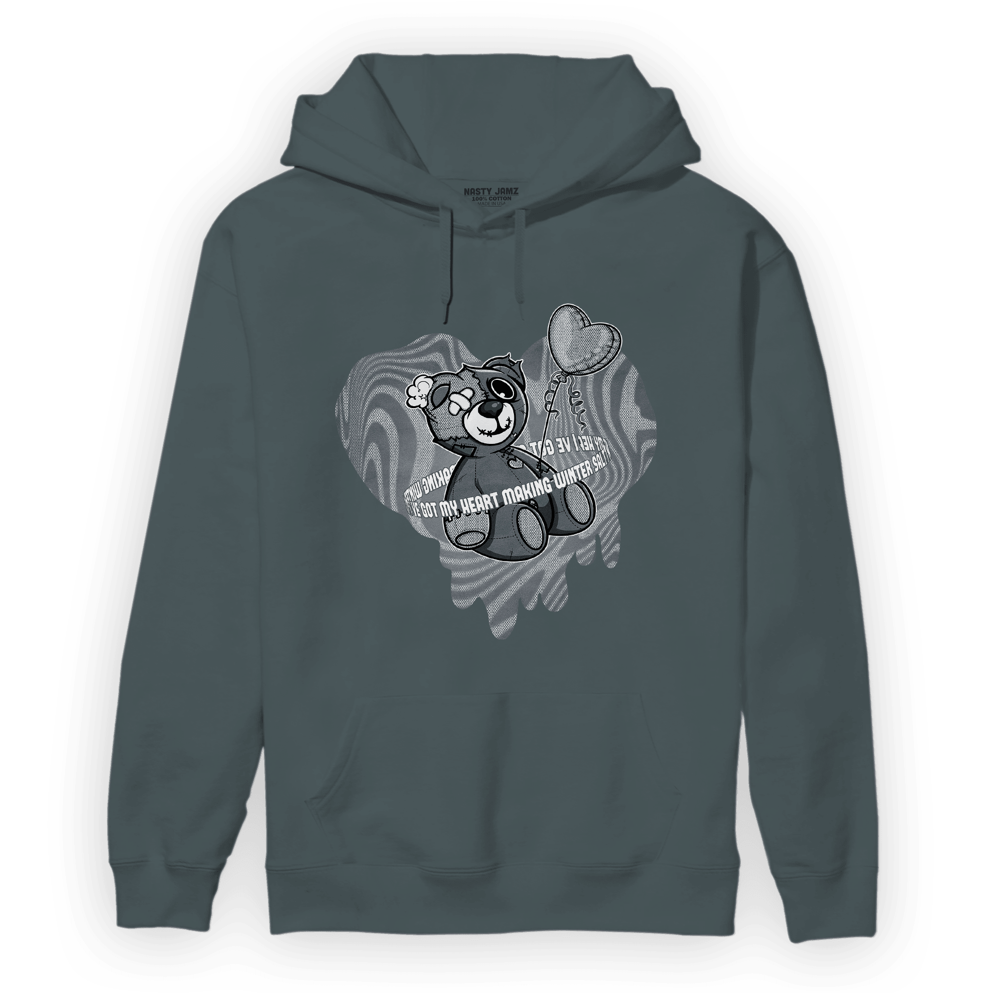 Air Max 90 Iron Grey Hoodie Match BER Winter - NastyJamz