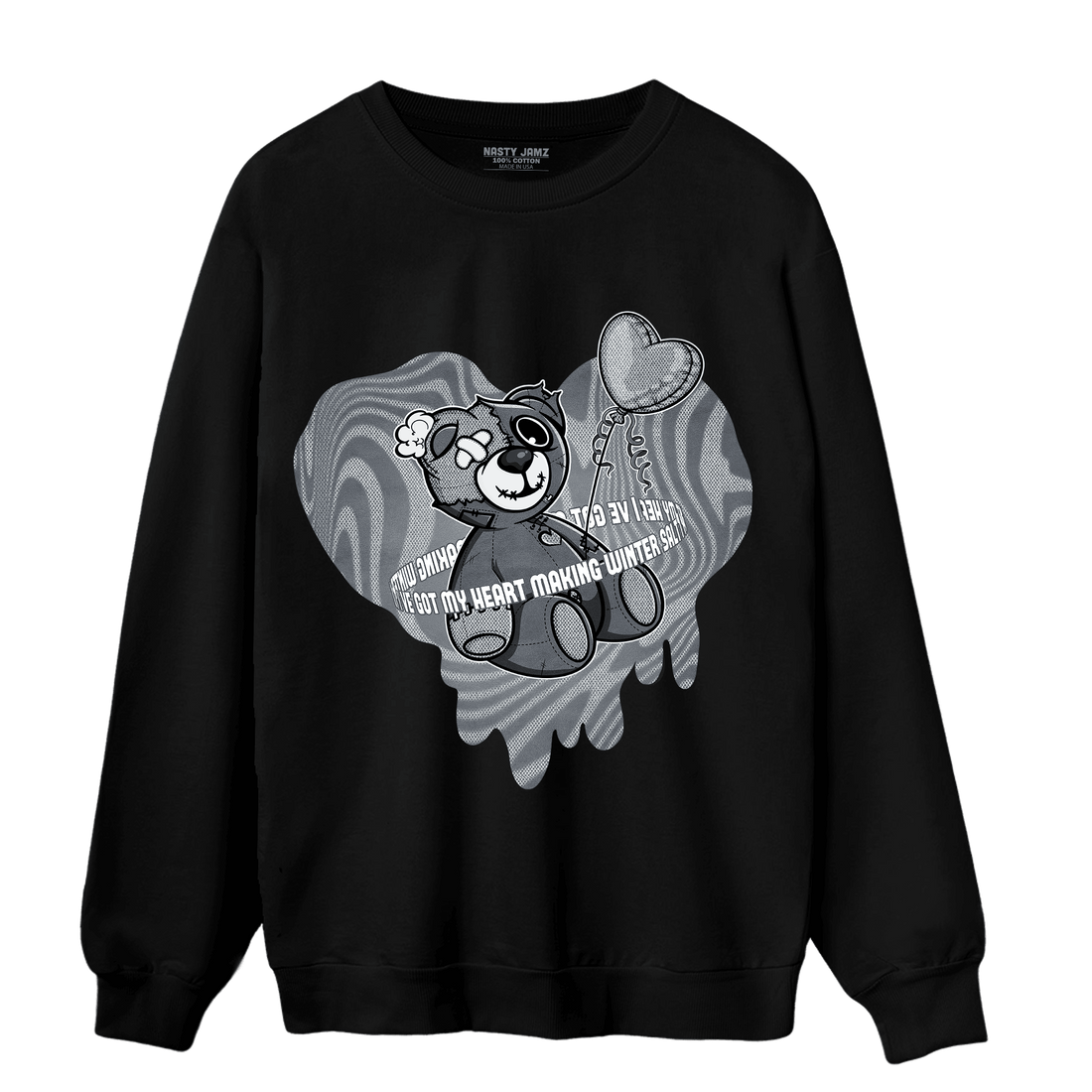 Air Max 90 Iron Grey Sweatshirt Match BER Winter - NastyJamz