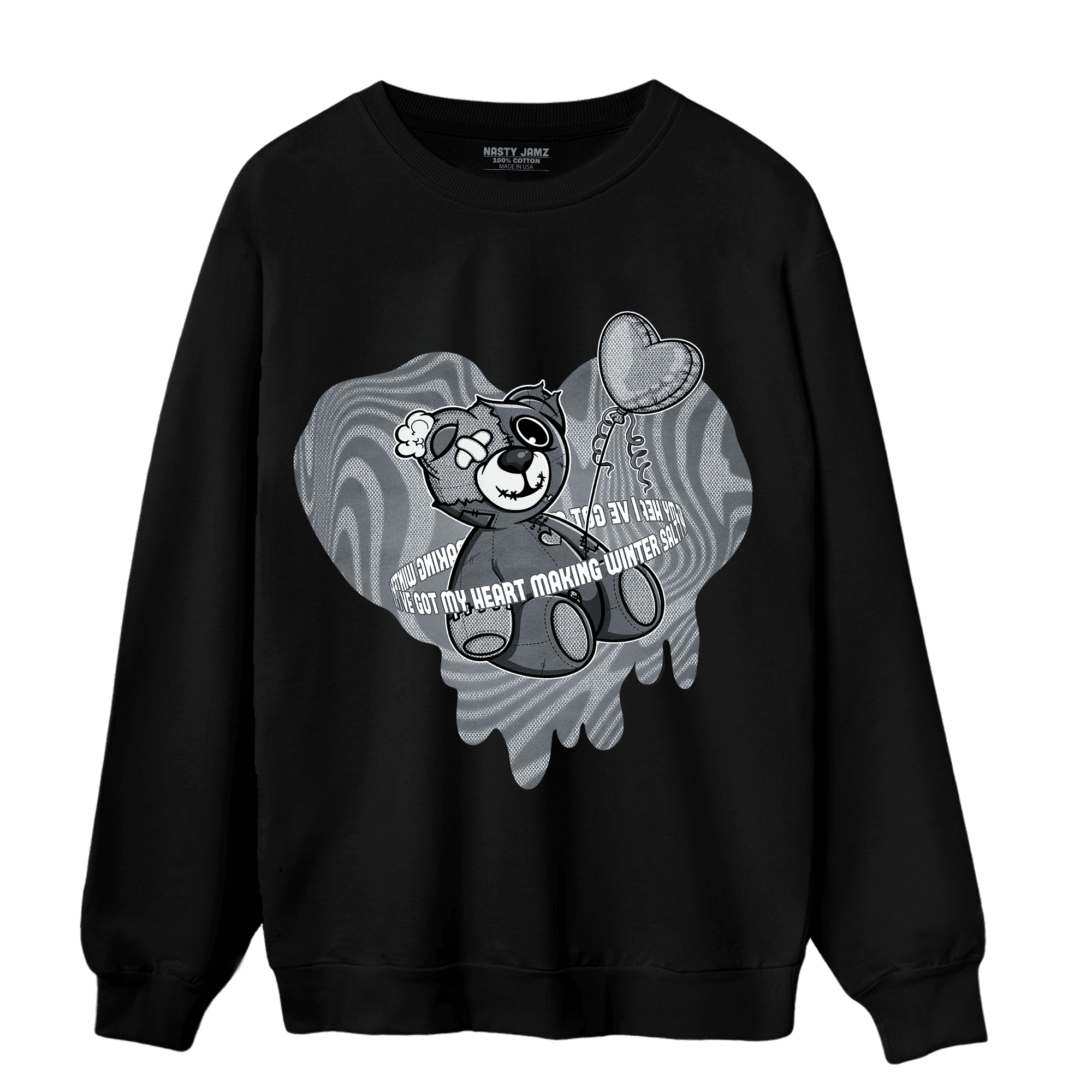 Air Max 90 Iron Grey Sweatshirt Match BER Winter - NastyJamz