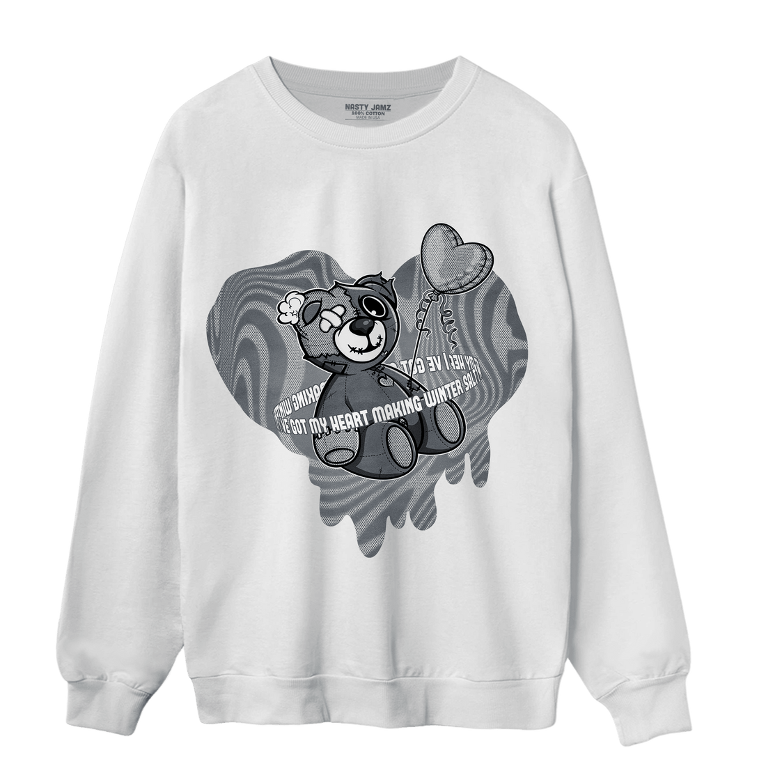 Air Max 90 Iron Grey Sweatshirt Match BER Winter - NastyJamz