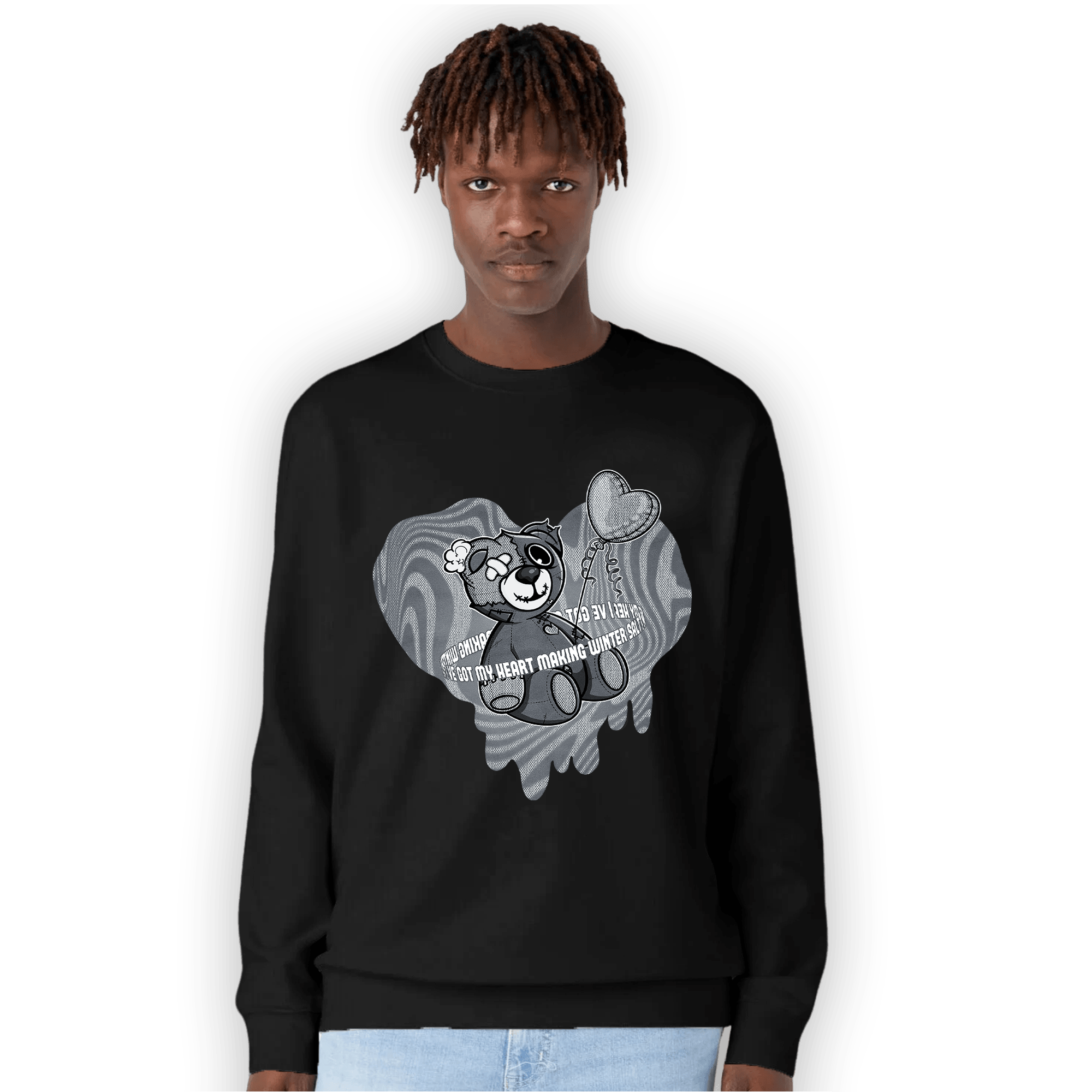 Air Max 90 Iron Grey Sweatshirt Match BER Winter - NastyJamz