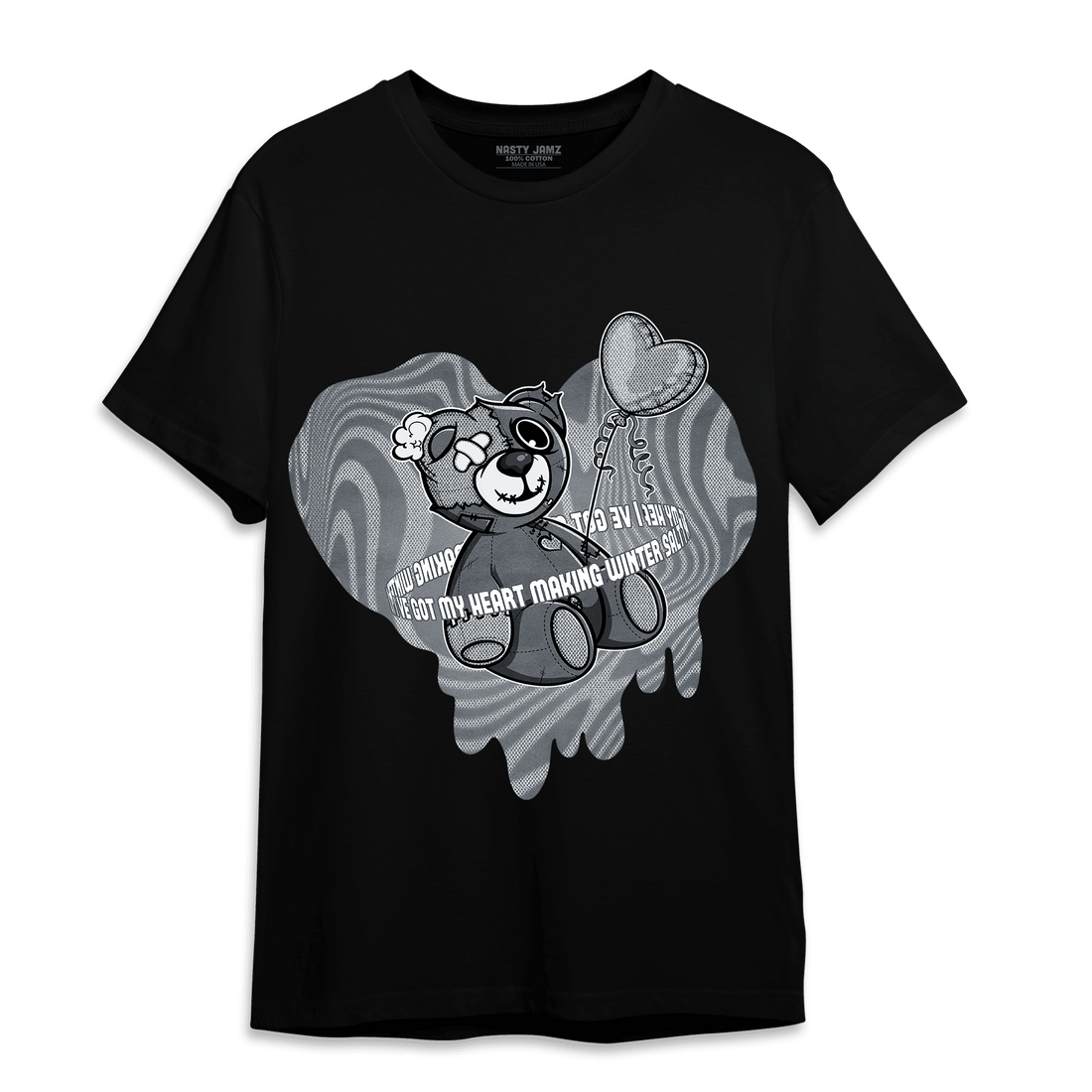 Air Max 90 Iron Grey T Shirt Match BER Winter - NastyJamz
